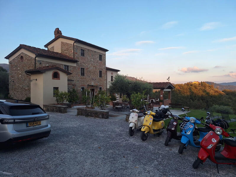 Vespa-túra, Toszkána Vespa-túra, Toszkána