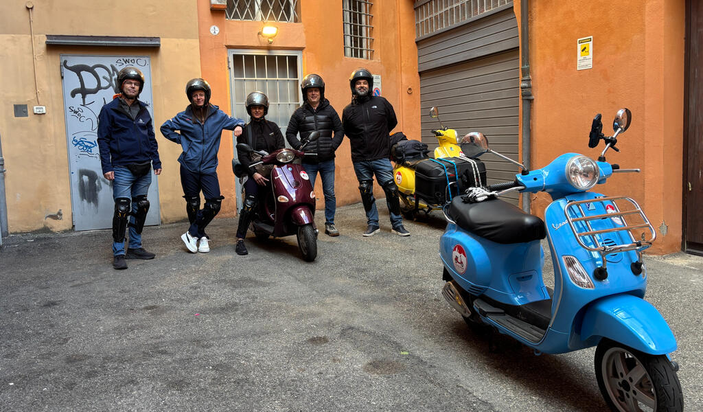 Első napunk – megérkeztünk az olasz dombok közé! 🛵