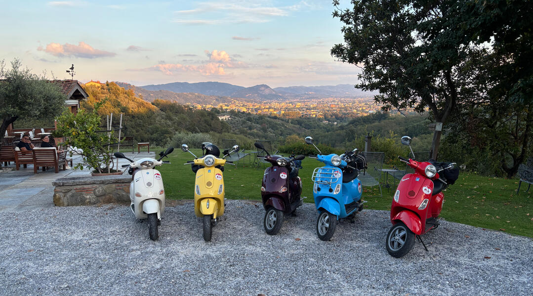 Vespa-túra, Toszkána